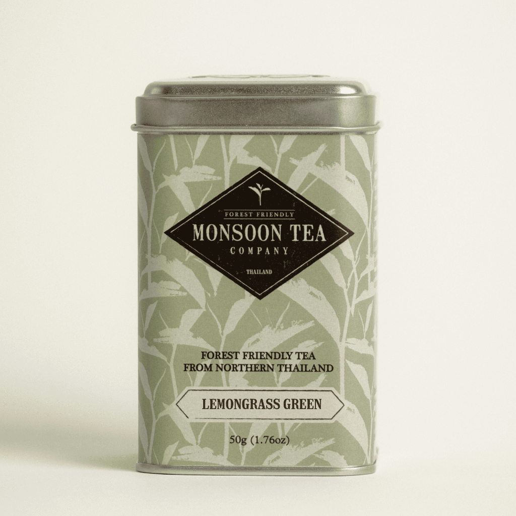 ชาตะไคร้ Lemongrass Green Tea from Thailand ชาป่า Forest Tea จากภาคเหนือสุดพรีเมียม