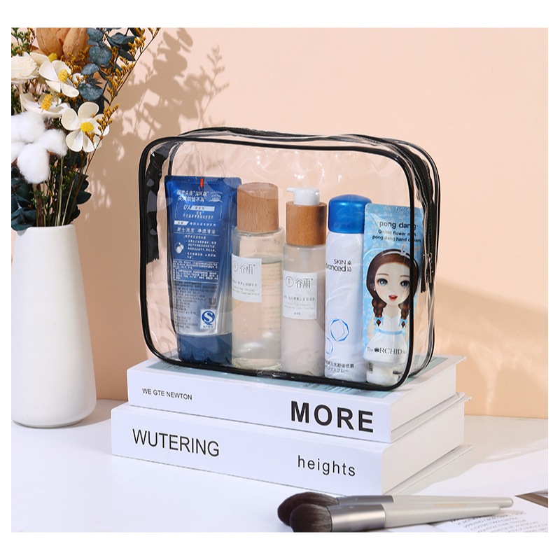 กระเป๋า PVC คุณภาพสูง Make Up Pouch Wash Bags Beautician Cosmetic Holder
