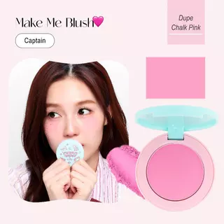 twentywendy x DADDY | Back to School | Make Me Blush บลัชออนเนื้อเเมตต์ที่มีสัมผัสที่บางเบา ติดทน เเละ Pigment ที่คมชัด