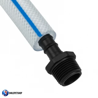SB ข้อต่อหางปลาไหล 12 มม. เกลียวนอก 4 หุน(สำหรับต่อกับเกลียว PVC 4หุน และเสียบสายยาง 8-12 มม.)