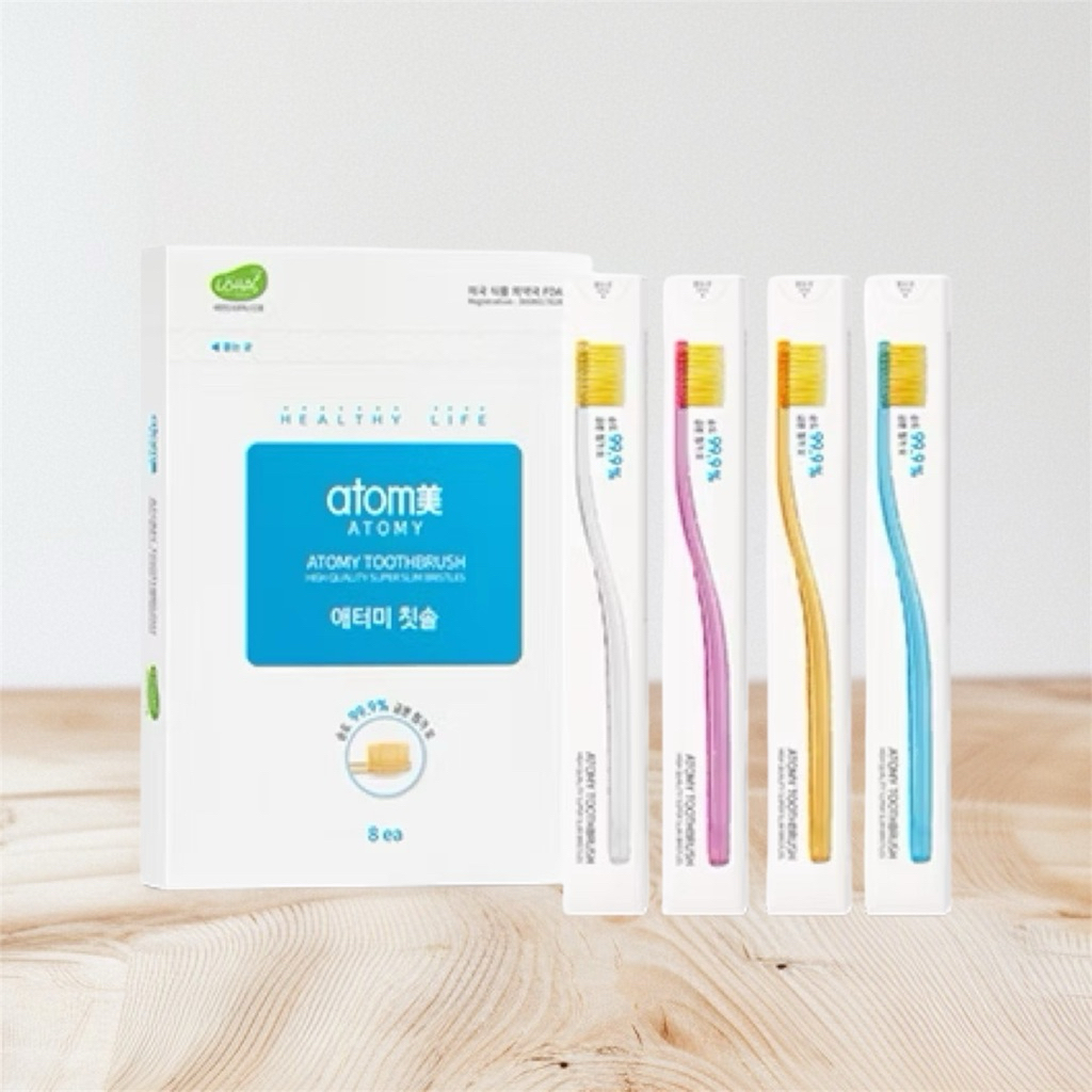 ชุดแปรงสีฟันอะโทมี่ Atomy Toothbrush *1set=8pcs