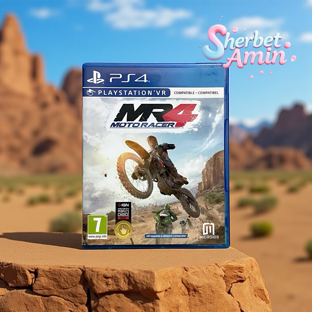 แผ่นเกม ps4 มือสอง / MR4 Moto Racer / zone 2