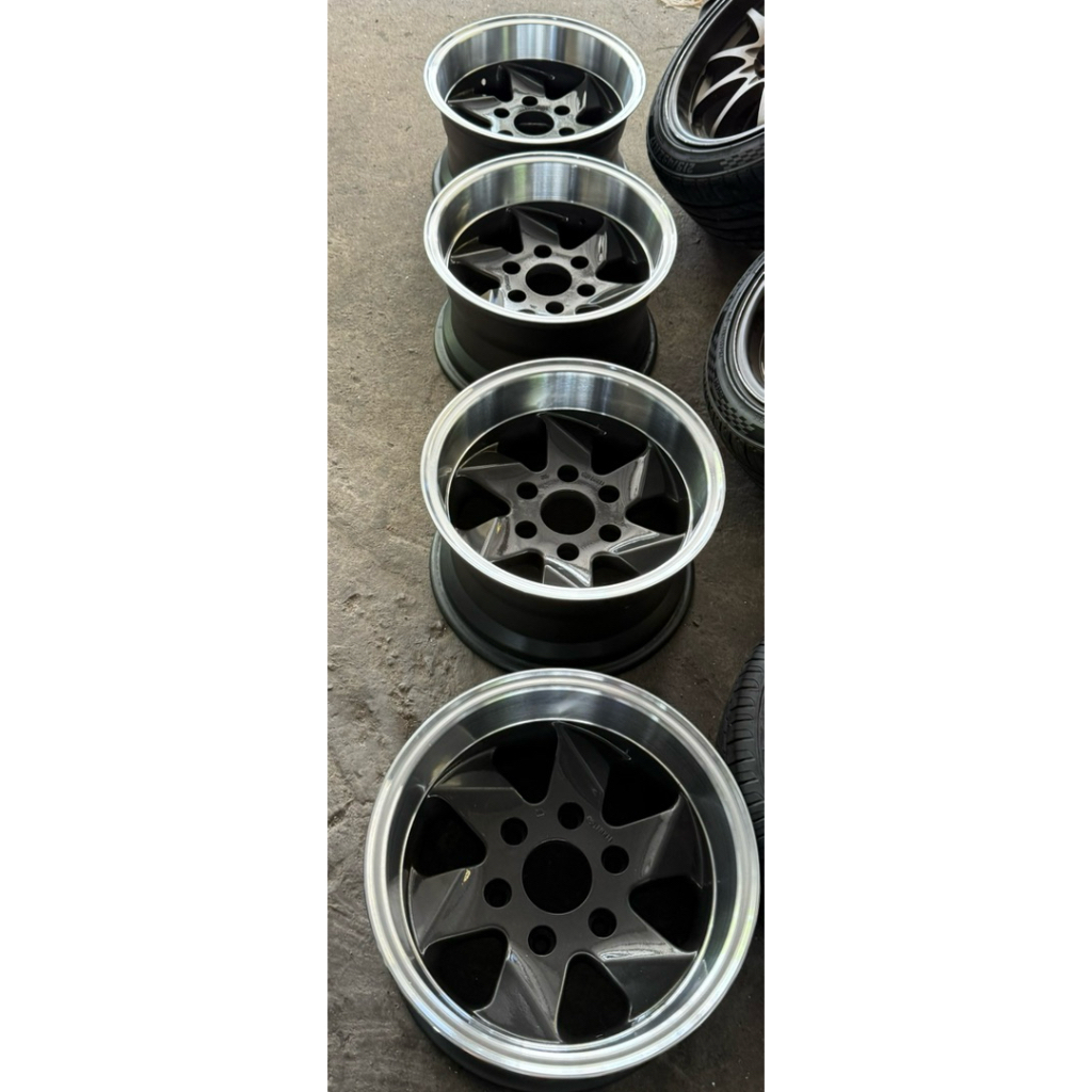 ล้อแม็ก ENKEI แท้ ขอบ15 6รู139 กว้าง 8.5 นิ้ว ราคาต่อวง