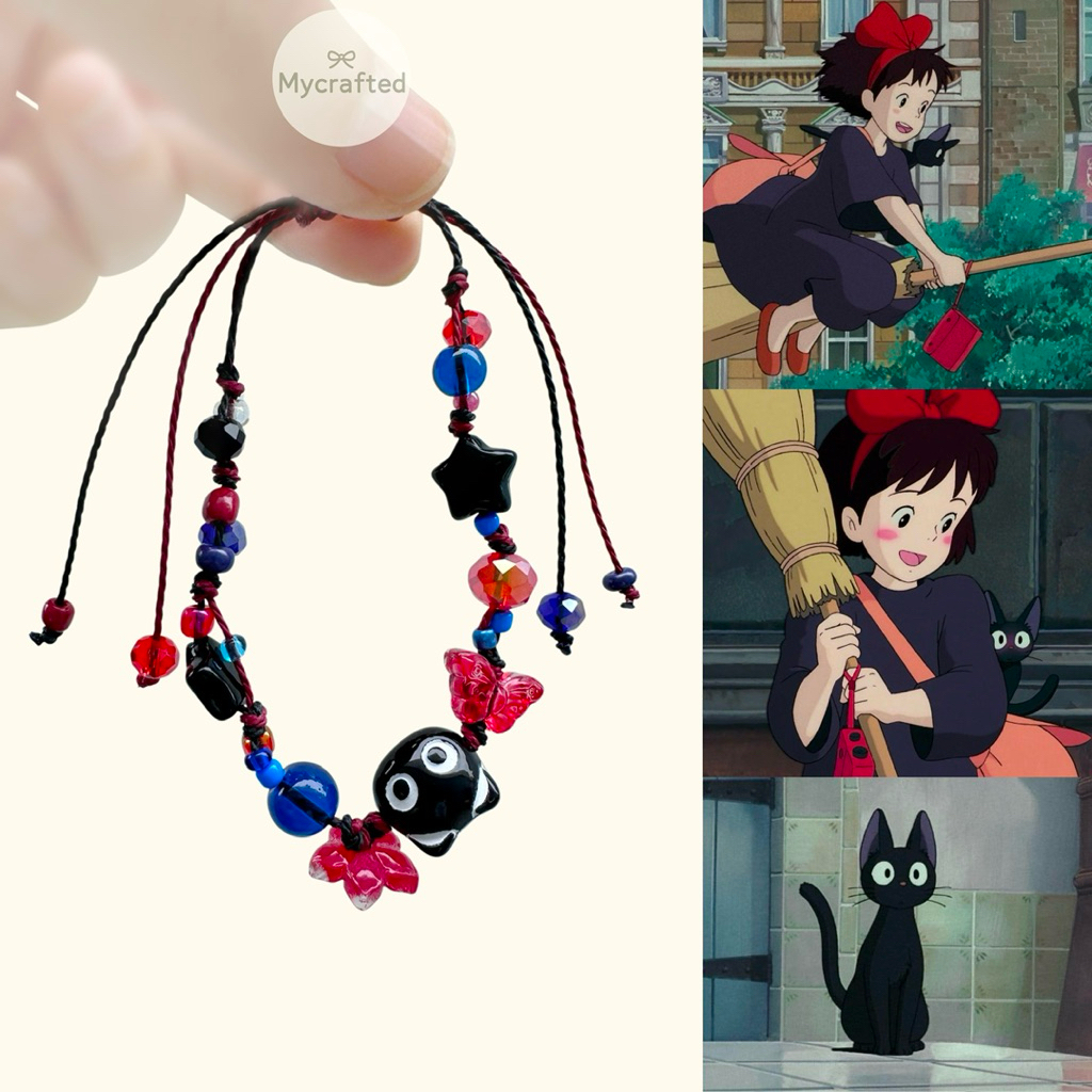 กำไลเชือกถัก Kiki & Jiji Inspired – แรงบันดาลใจจาก Kiki’s Delivery Service