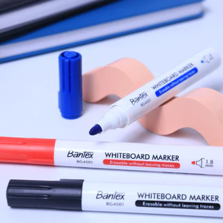 Bantex ปากกาไวท์บอร์ด ปากกามาร์กเกอร์ ลบได้ ขนาดเส้น 1.8มม เขียนลื่น ลบสะอาด Whiteboard Marker