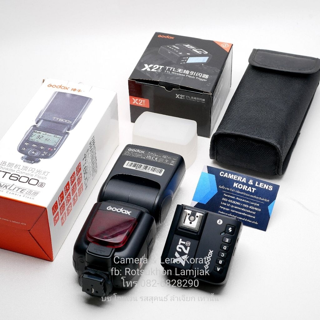 Flash Godox TT600 + X2Ts For Sony