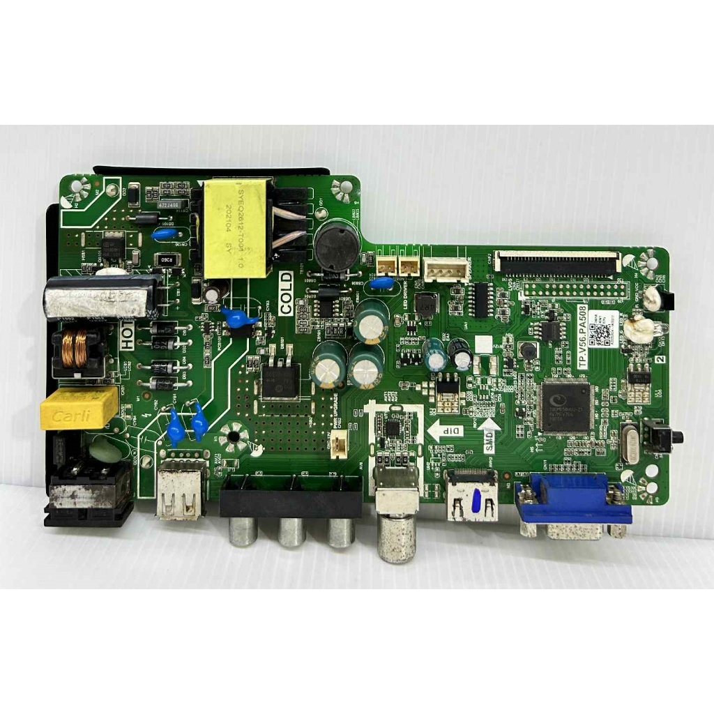 เมนบอร์ด Aconatic รุ่น 24HA502AN พาร์ท TP.V56.PA508 ของแท้ถอด มือ2 เทสไห้แล้ว