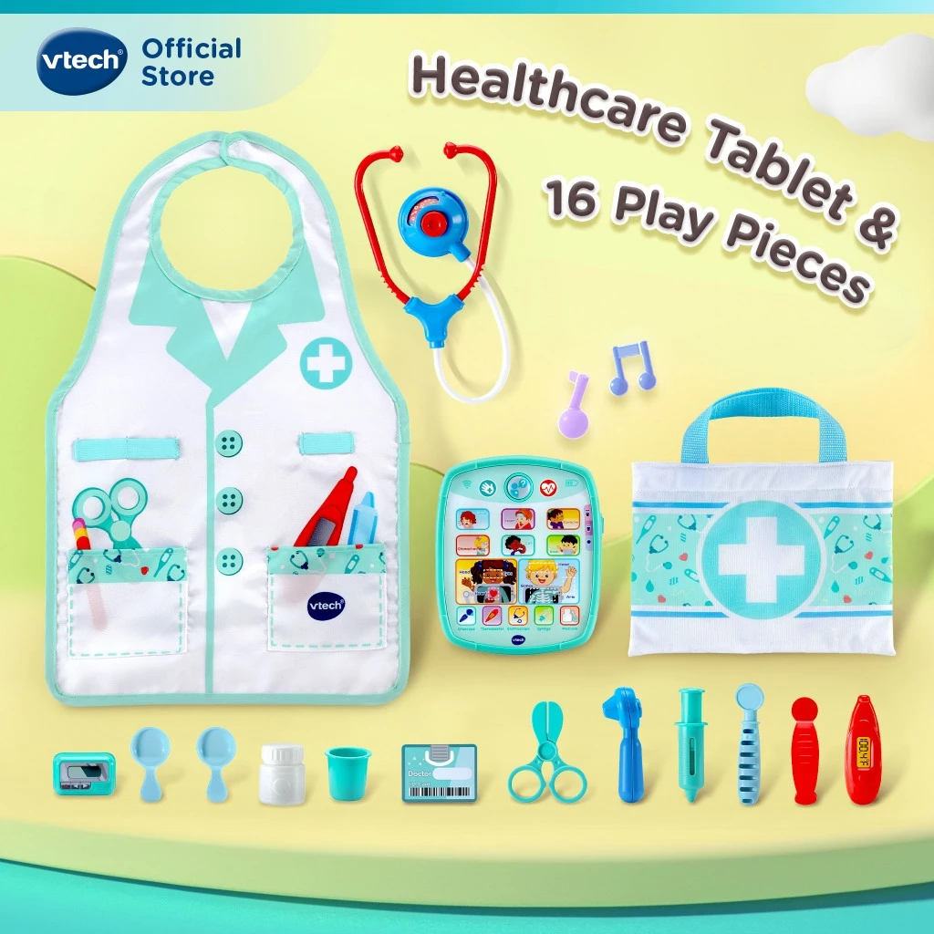 VTECH SMART CHART MEDICAL KIT, ของเล่นชุดหมอ ชุดอุปกรณ์ทางการแพทย์ 80-552100