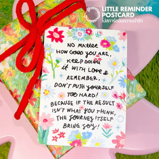 LITTLE REMINDER POSTCARD โปสการ์ดคำน่ารัก givememuseums