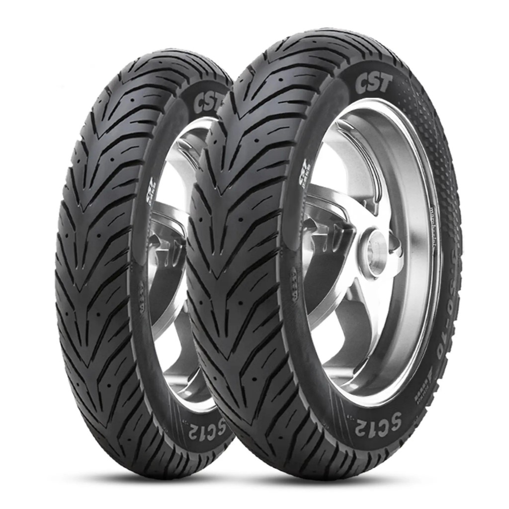CST CM-576/577 ยาง SCOOTER นุ่มนวล ทนทาน รีดน้ำดี (ผลิตปี 2025)