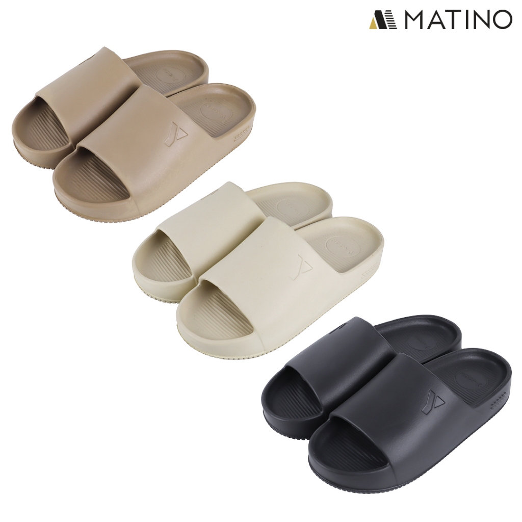 MATINO EVA SANDALS รองเท้าแตะ รุ่น Y60 BLACK/KHAKI/CREAM