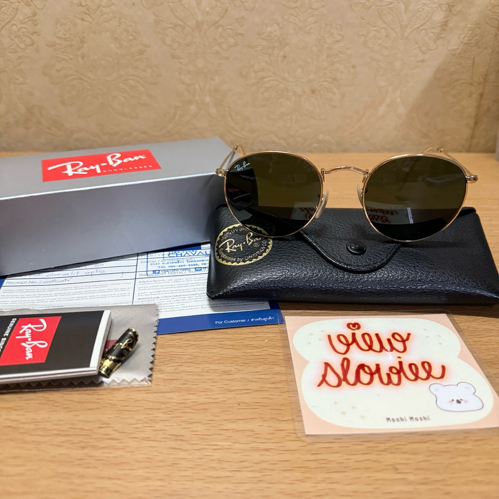 💗code20%💗Rayban sunglass 3447 แว่นกันแดด