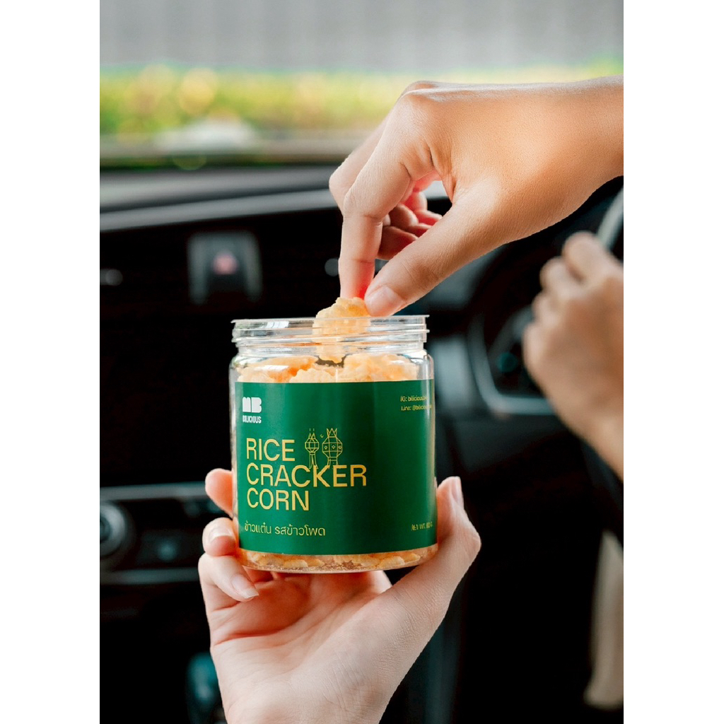 ข้าวแต๋น รสข้าวโพด - Rice Cracker Corn