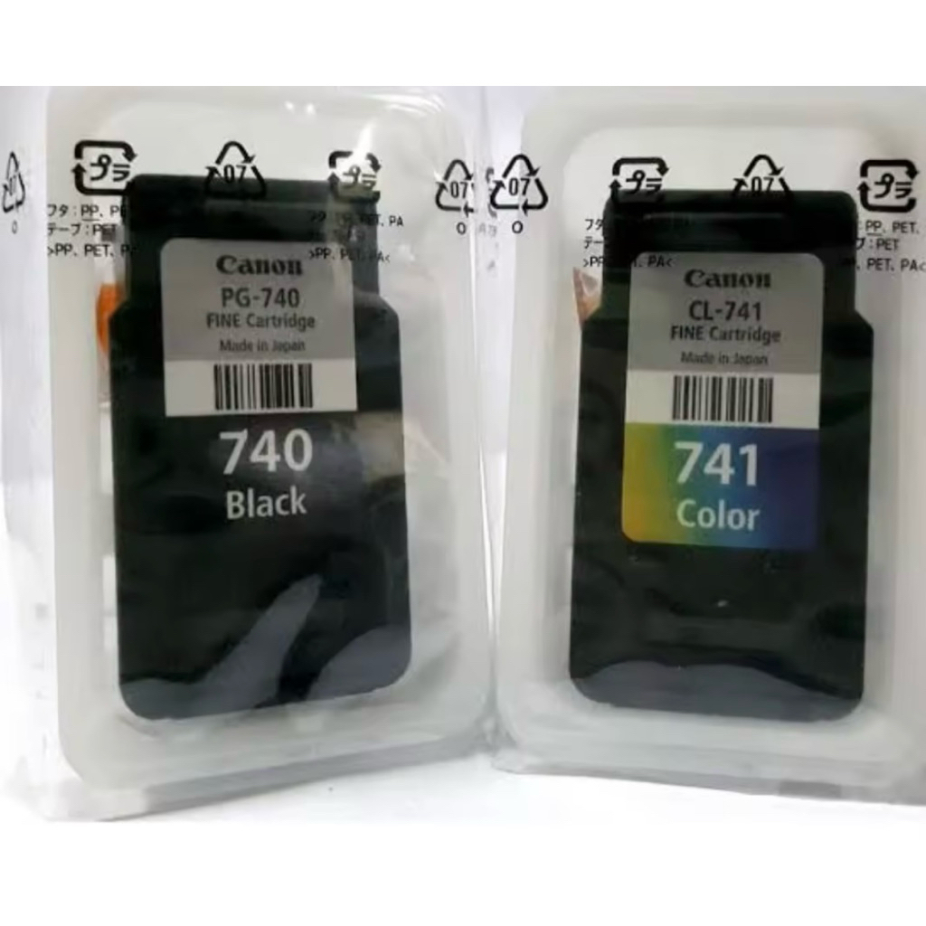 ตลับหมึก canon740+741แท้ Canon PG 740 / CL 741 Black/Color