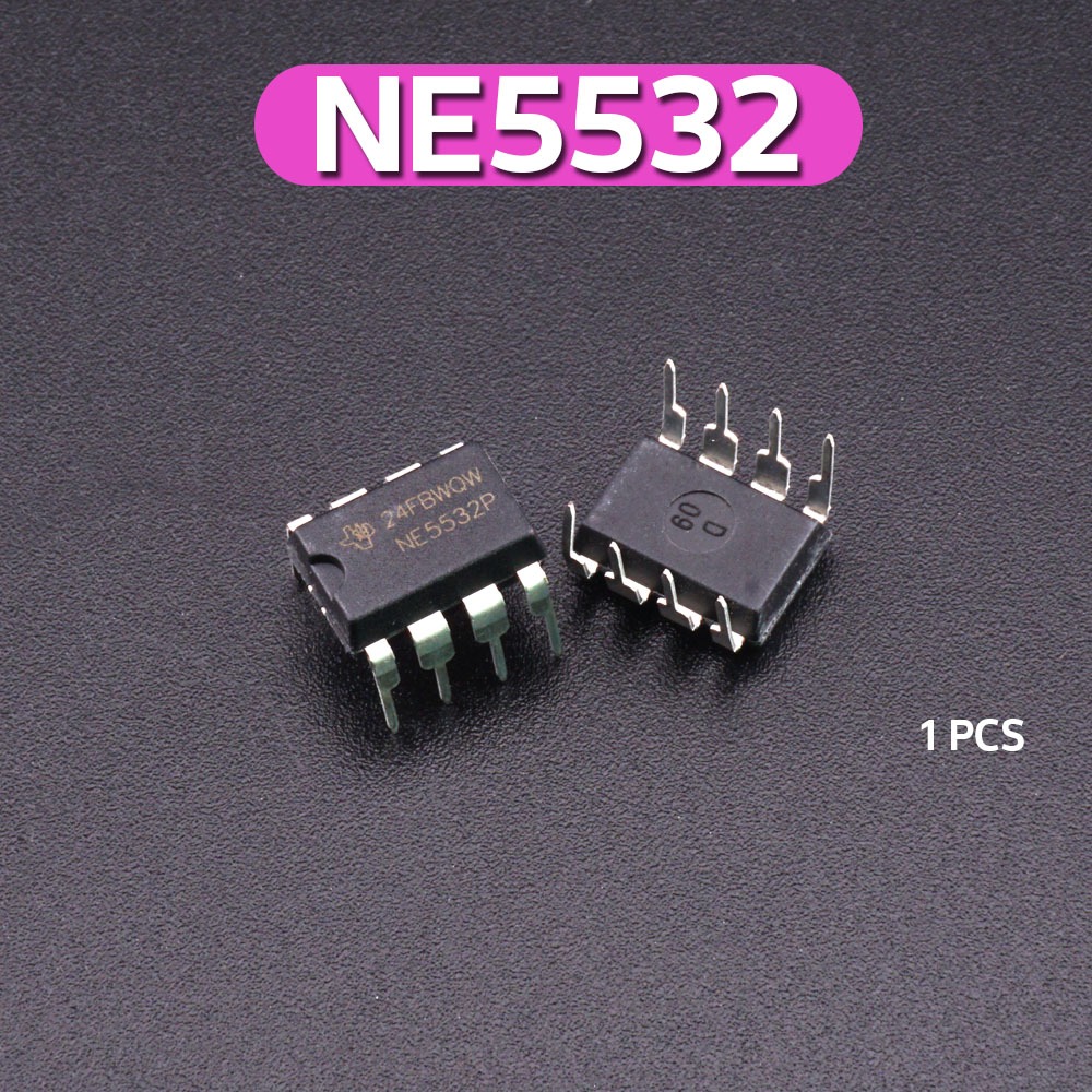 NE5532P ไอซีออฟแอมป์ใช้โมดิฟายได้เสียงดี ราคาถูก ร้านไทยจัดส่งไว