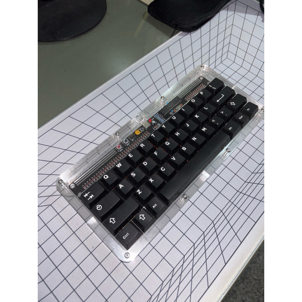 NAMESIS Machanical keyboard 40% +b&w keycap