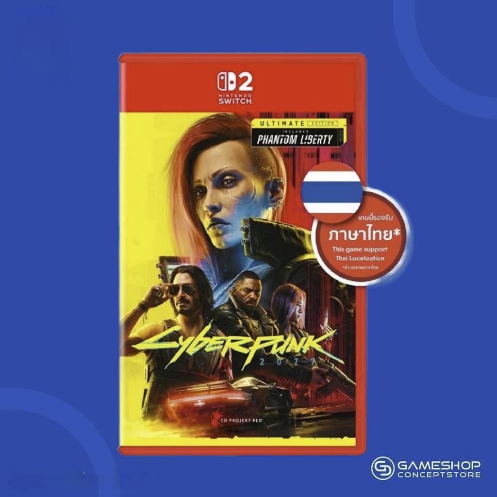 [ส่งด่วน ซับไทย ปกอังกฤษ] Nintendo Switch 2 : NSW2 Cyberpunk 2077 Ultimate Edition (Asia) รองรับภาษา
