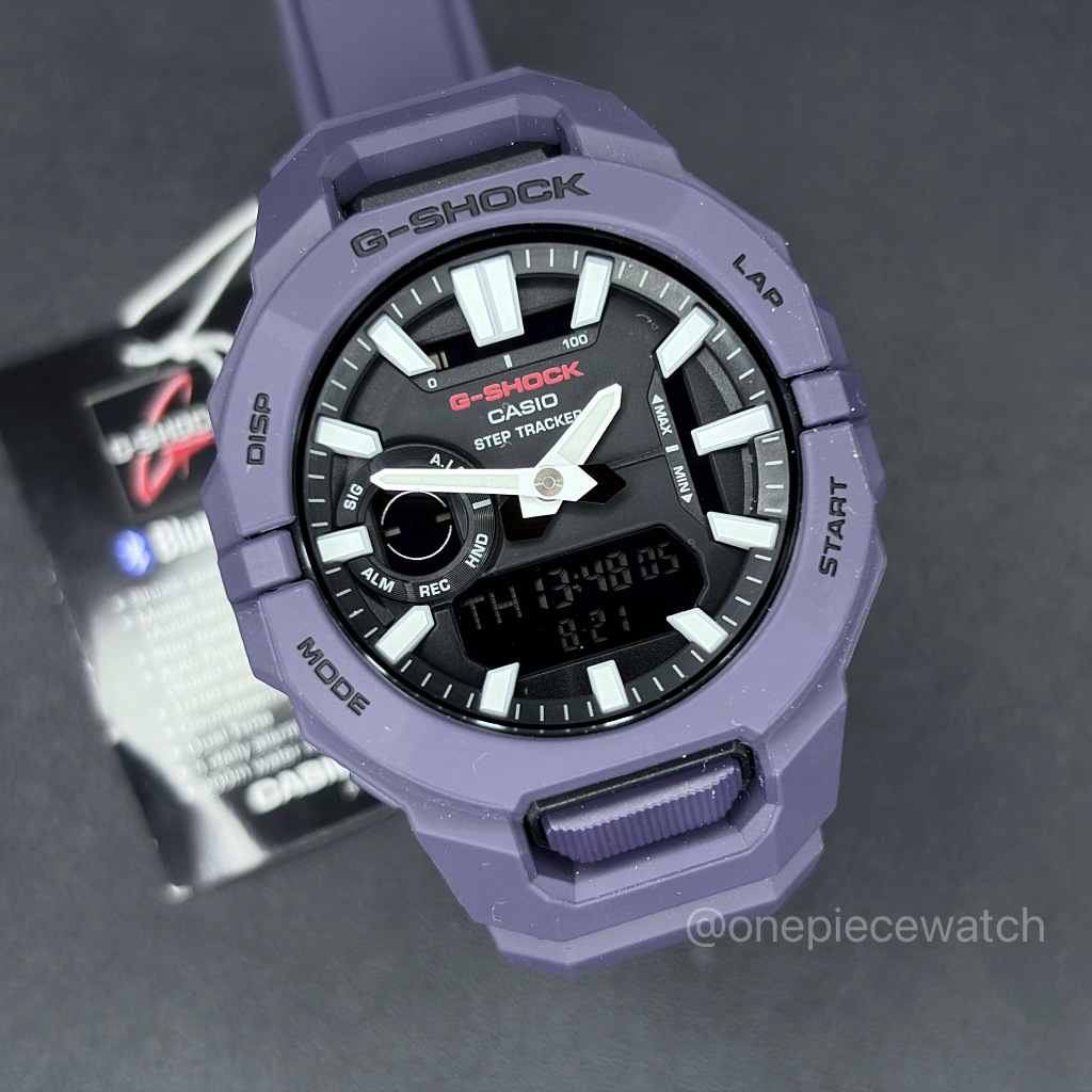 Casio G-Shock นาฬิกาข้อมือผู้ชาย สายเรซิ่น รุ่น GBA-950-2A - สีม่วง