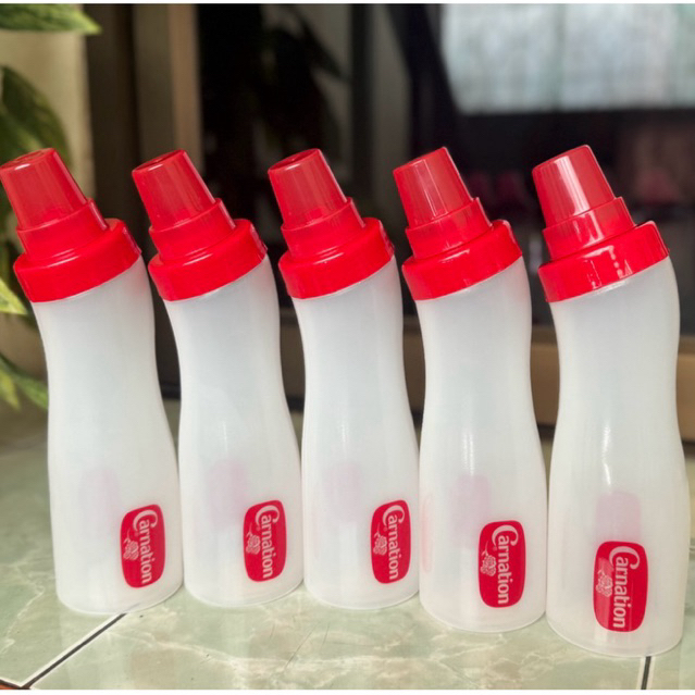 (SET5ใบ)ขวดบีบซอส/นมข้น คาเนชั่น ขนาด 750 ml จัดเซท 5 ใบสุดคุ้ม พร้อมส่ง