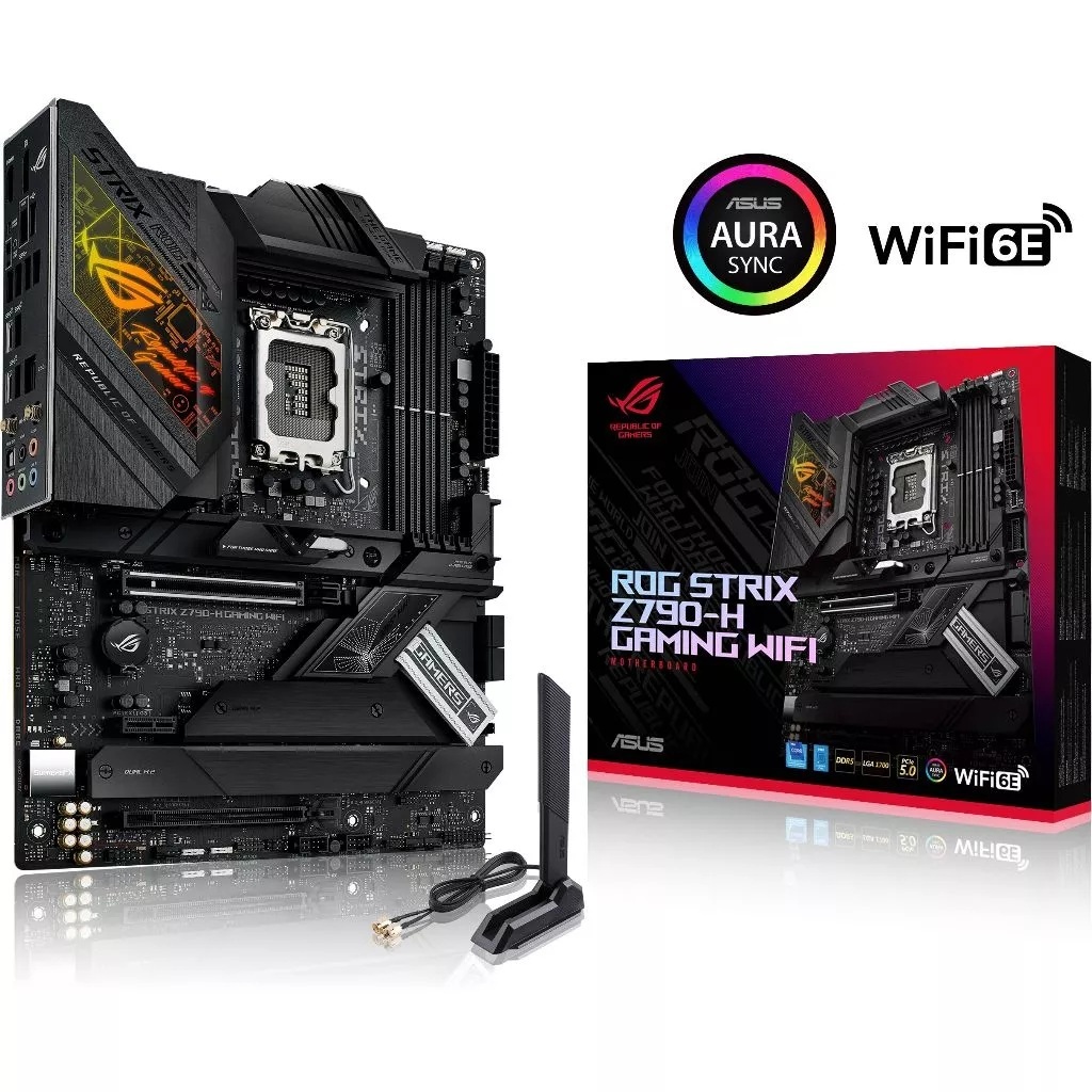[มือ1] MAINBOARD (เมนบอร์ด) 1700 ASUS ROG STRIX Z790-H GAMING WIFI (DDR5) พร้อมส่ง
