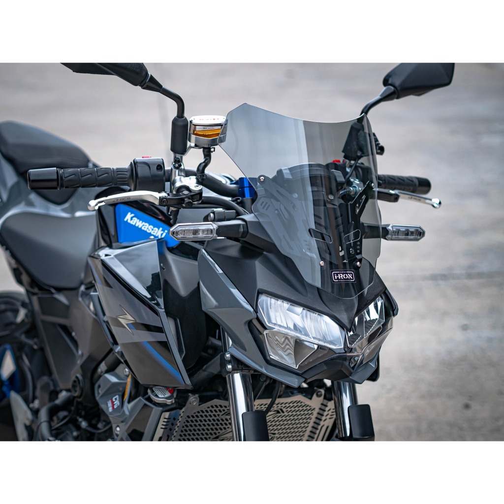 ชิลหน้า IRON รุ่น V2 สำหรับ KAWASAKI Z250 (ตัวใหม่) - Z400 - Z400SE