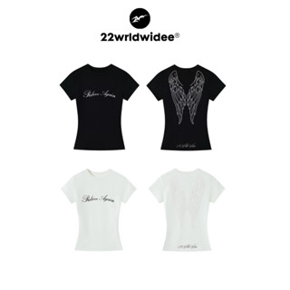 (🔥จัดส่งด่วน 1 วัน!) 22wrldwidee Pegasus's Wing Crop เสื้อคร…