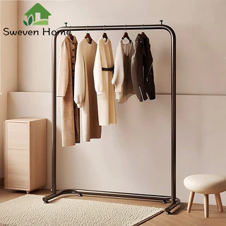 Sweven Home ที่แขวนผ้า ลาวตากผ้า ราว ราวเเขวนผ้าเหล็ก ดีไซน์เรียบง่าย อเนกประสงค์ เเข็งเเรง สามารถประกอบเองได้ง่ายๆ