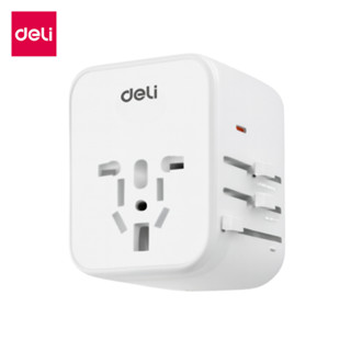 Deli ปลั๊กแปลงขาต่างประเทศ ปลั๊กสำหรับเดินทาง อแดปเตอร์แปลง …