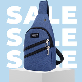 ลดราคา(B1211) กระเป๋าคาดอกผู้ชายแฟชั่นสุดเท่  ช่องเยอะ