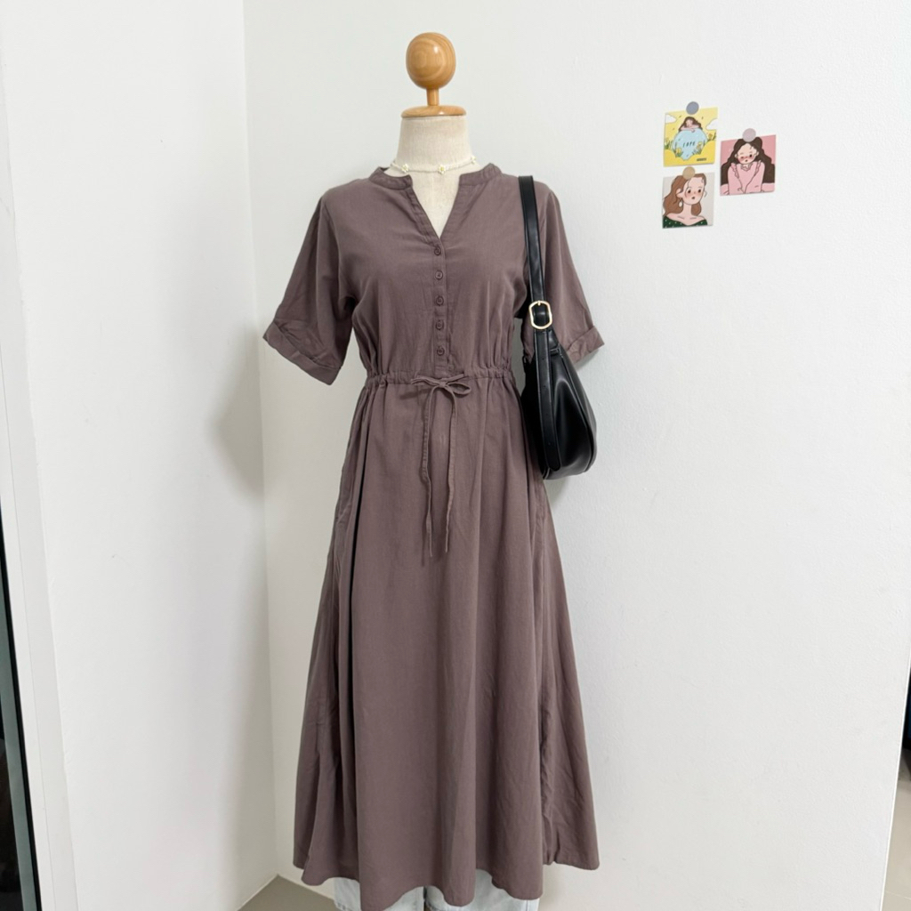 ITEMS URBAN RESEARCH (size F) เดรสมินิมอล