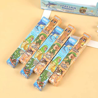 พร้อมส่ง ปากกาสุ่ม ลายการ์ตูน ยกบล็อก36แท่ง ปากกาสุ่มทุงทุงtungtung ปากกาหมึกซึม ปากกาเจล ปากกาน้ำเงิน เครื่องเขียนปากกา