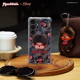 [For iPhone/S23Ultra/S24Ultra/S25Ultra MS Monchhichi] Monchhichi Collectionเคสสำหรับไอโฟน&ซัมซุงมอนชิชิ ฟรีGriptok/Strap