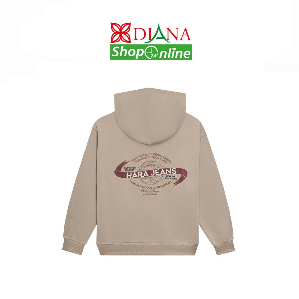 Hara เสื้อฮู้ดดี้ J-99116 สีกากี