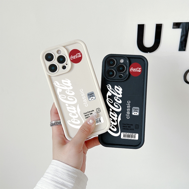 เคส  OPPO A7 A5s A12 A11K A15 A15s A35 A16 A16s A54s A17K A9 2020 A5 2020 อินเทรนด์เป๊ปซี่กันกระแทกTPUเคสโทรศัพท์