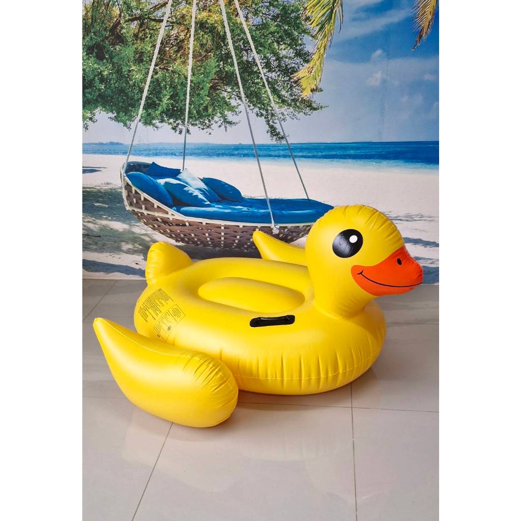 แพยางเป่าลมเป็ดเหลือง 150x80Cm งานกล่อง SY-A0761