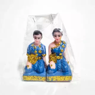ชุดตั้งศาล ตุ๊กตา ช้างม้า สาวใช้ นางรำ ขนาดเล็ก ศาลพระภูมิ เจ้าที่ เนื้อเรซิ่น เครื่องตั้งศาล