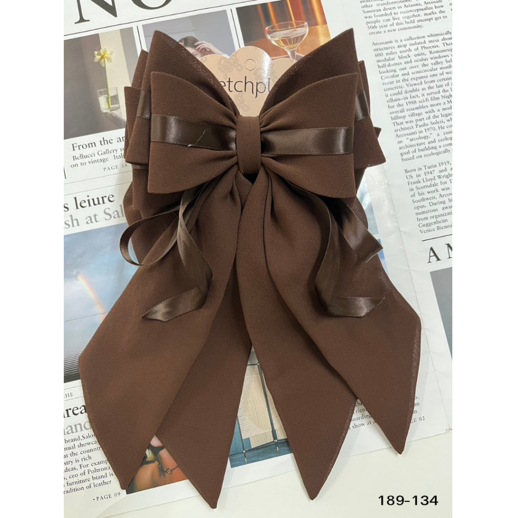 เน็ตติดผม ไซส์จัมโบ้ งานเกรดพีเมี่ยม โบว์ติดผม เน็ตติดผมขนาดใหญ่ เน็ตคลุมผม เนตติดผม 189 บาท - รูปที่ 2