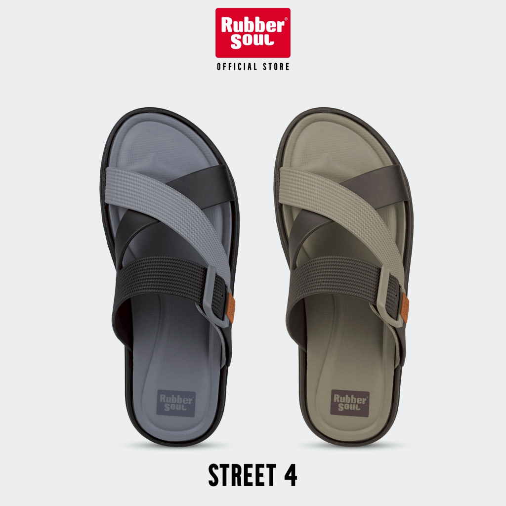 Rubber Soul รุ่น Street 4 รองเท้าแตะแบบสวม ของแท้ 100%