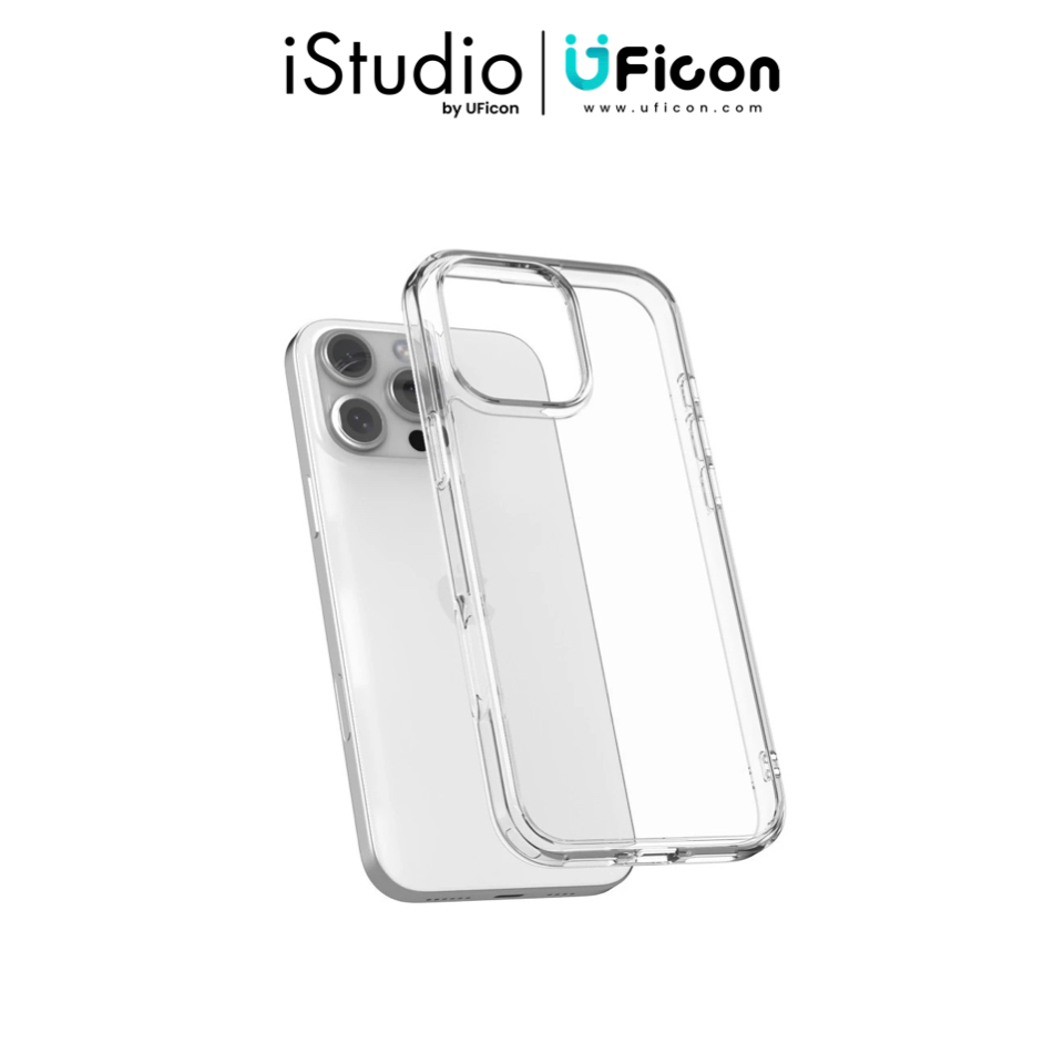 เคส: JTLEGEND Casing for iPhone 16 Hybrid Cushion Case - Crystal