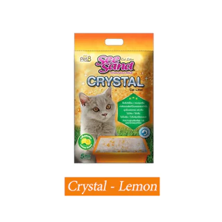 [ทรายแมว] See Sand Crystal เพ็ทเอททรายแมว คริสตัลซีเเซนด์ ขนาด 5 ลิตร