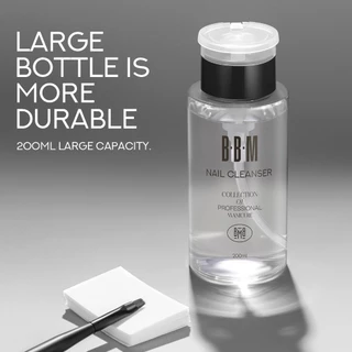 น้ำยาเช็ดหน้าเล็บ Nail Cleanser BBM 200ML