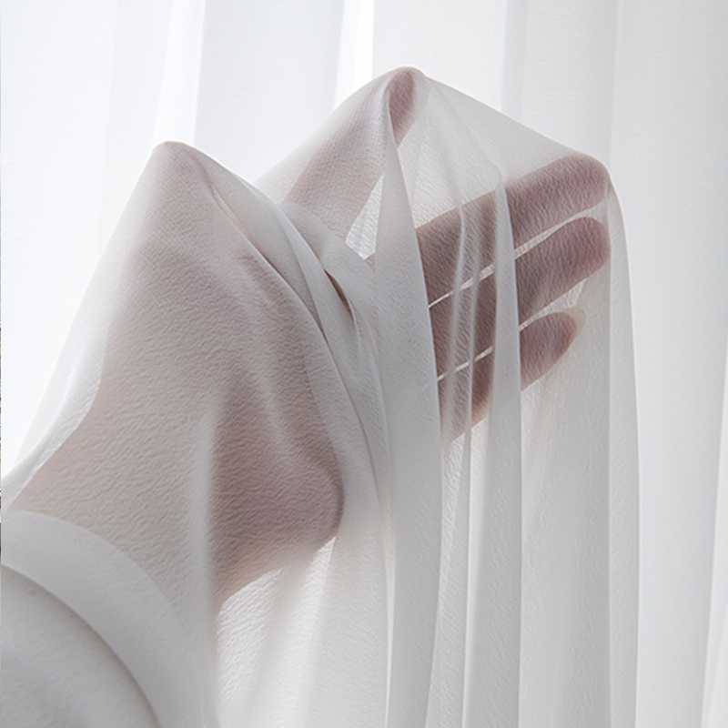 แนะนำ ผ้าม่าน ผ้าม่าน ม่านโปร่งแสงสีขาว สไตล์มินิมอล ผ้าม่านตีนตุ๊กแก ผ้าม่านประตู ไม่ต้องเจาะผนัง ราคาพิเศษ มีเก็บเงินปลายทาง