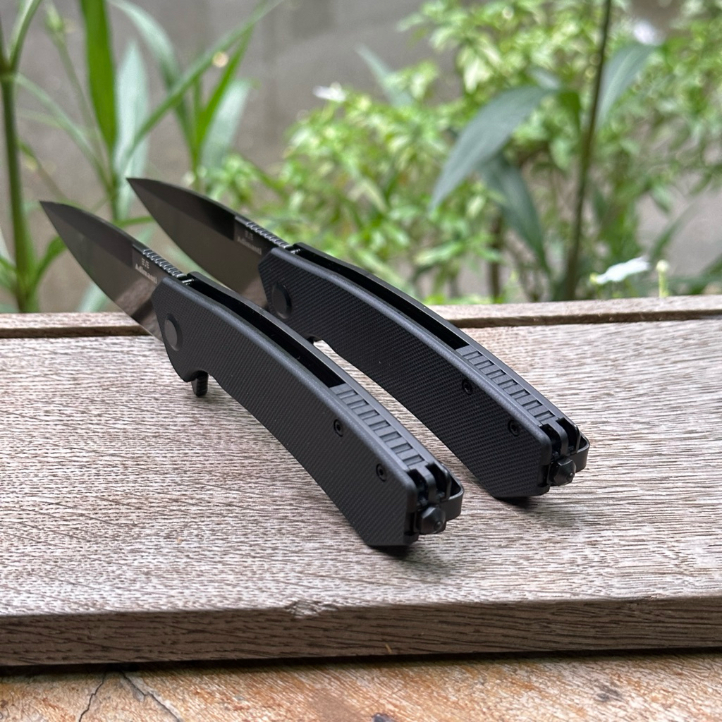 มีดพับ มีดแคมป์GanzoFirebird Skimen-SH ของแท้100% ใบมีดเหล็ก D2 ใบสีดำ  ใบมีดเคลือบคาร์บอนเทียมเพชร - รูปที่ 5