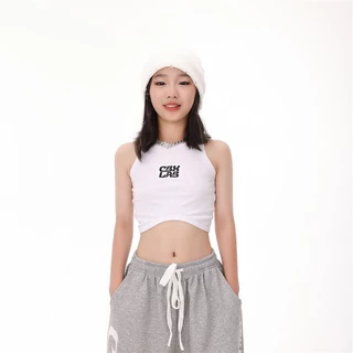 ส่งด่วนจากไทย เสื้อครอปเด็ก เว้าเอวใส่เต้นแบบลิซ่า Cover Dance K-pop ลายปัก แบบกล้าม ผ้ายืดหยุ่นดี