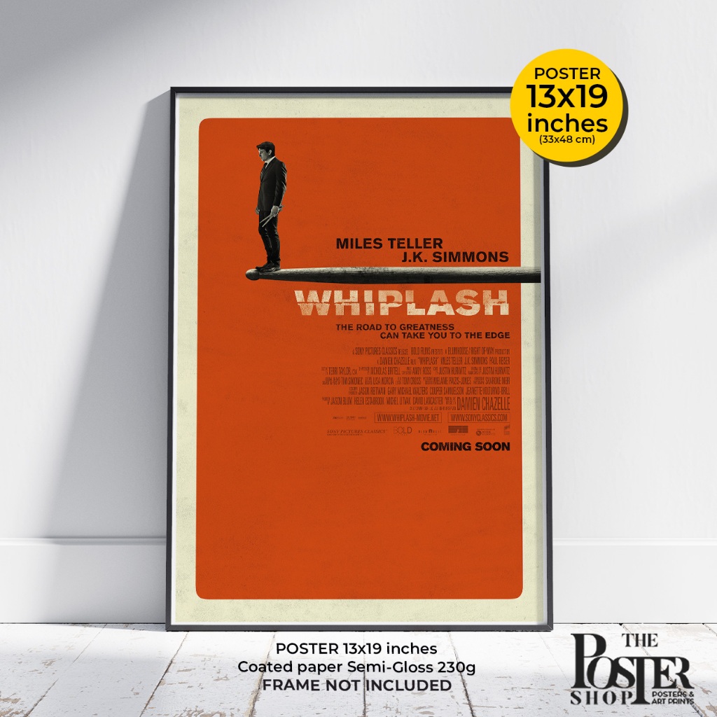 Whiplash Poster โปสเตอร์ภาพขนาด 33X48 cm