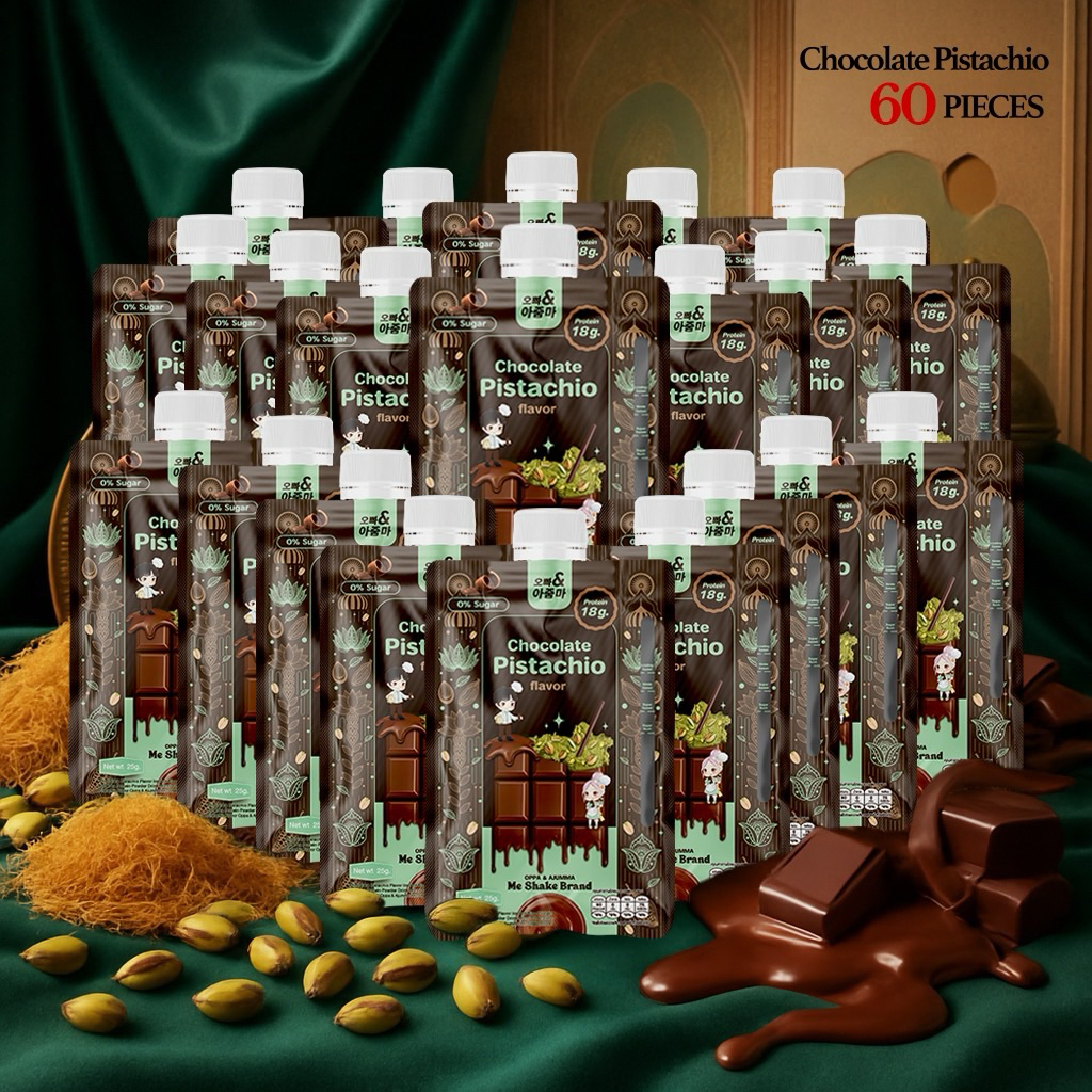 [โปรโมชั่น] Oppa & Ajumma Me Shake เครื่องดื่มโปรตีน Plant based