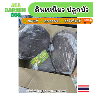 ดินเหนียว ดินบัว ดินปลูกบัว ดินปลูกไม้น้ำ 3 ก้อน น้ำหนักรวมประมาณ 5.8กิโล