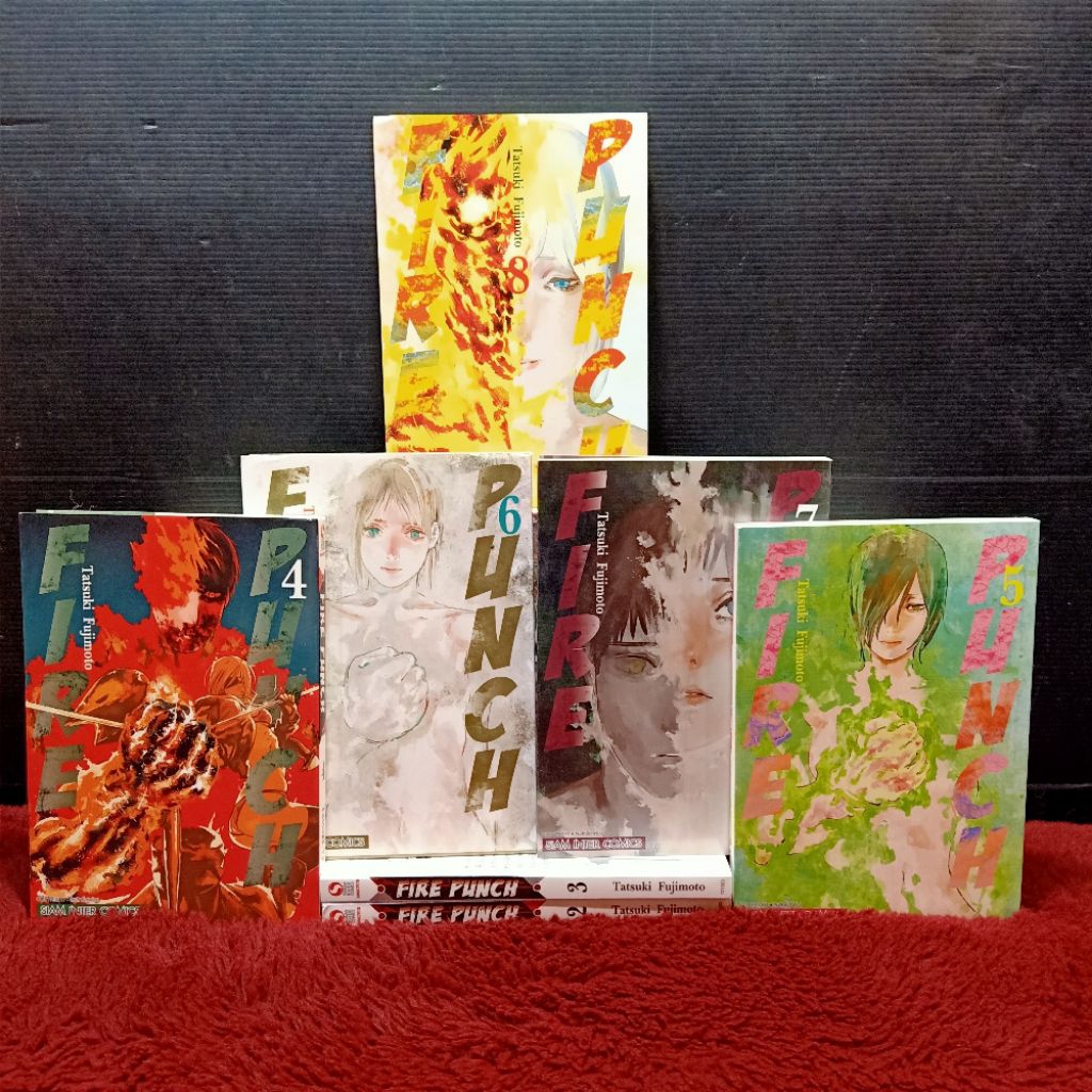 📚🐰💸 หนังสือการ์ตูนเรื่อง: Fire punch ✊👊🏻✊ ชุด 1-8 เล่ม AA6334