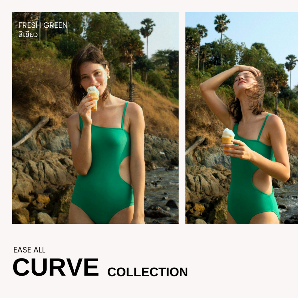 Ease All รุ่น Curve ชุดว่ายน้ำวันพีช กระชับ เก็บก้น เก็บทรง – 6 สี พร้อมส่ง ราคา ถูกที่สุด ดีลบีเคเค แกลเลอรีภาพที่ 7