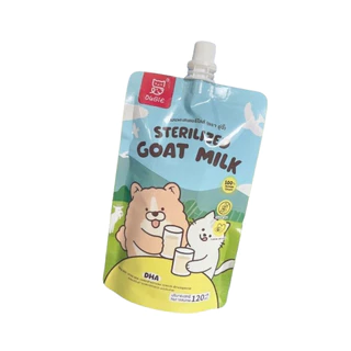 Goat Milk นมแพะแท้สำหรับสัตว์เลี้ยง ย่อยง่าย เสริมภูมิคุ้มกัน บำรุงขนและกระดูก แข็งแรงสุขภาพดี #BM08